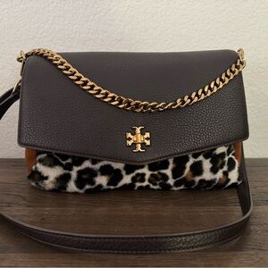 Tory Burch Kira Shearling Convertible Shoulder Bag

| Size: 11.5"W x 7"H x 4"D